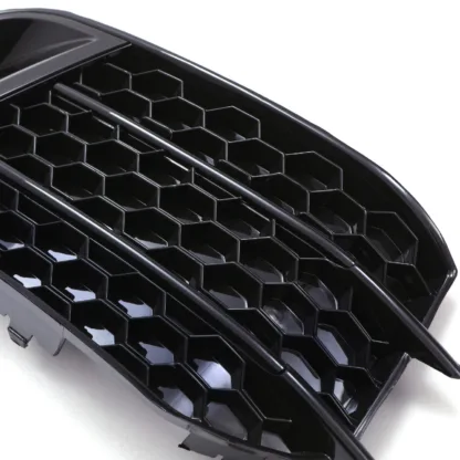Gloss black finish to complement your Audi's paintwork