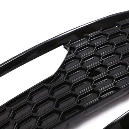 Gloss black finish to complement your Audi's paintwork