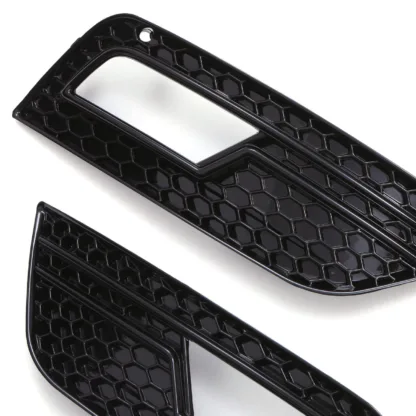 Gloss black finish to complement your Audi's paintwork