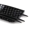 Gloss black finish to complement your Audi's paintwork