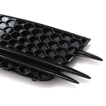 Gloss black finish to complement your Audi's paintwork