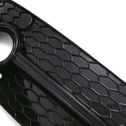 Gloss black finish to complement your Audi's paintwork