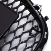 Gloss black finish to complement your Audi's paintwork