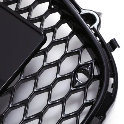 Gloss black finish to complement your Audi's paintwork