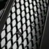Gloss black finish to complement your Audi's paintwork