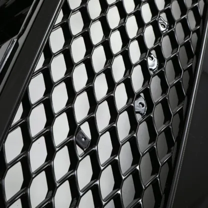 Gloss black finish to complement your Audi's paintwork