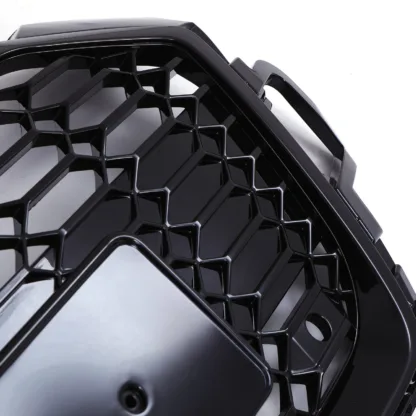 Gloss black finish to complement your Audi's paintwork