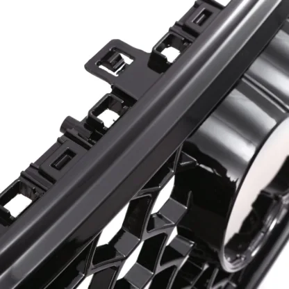 Gloss black finish to complement your Audi's paintwork