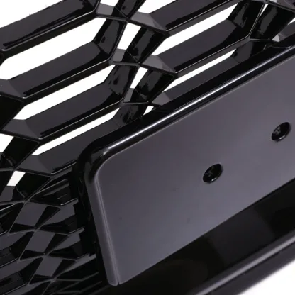 Gloss black finish to complement your Audi's paintwork