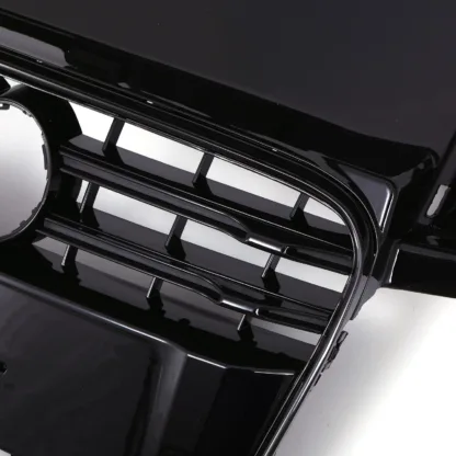 Gloss black finish to complement your Audi's paintwork