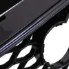 Gloss black finish to complement your Audi's paintwork