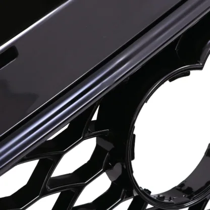 Gloss black finish to complement your Audi's paintwork