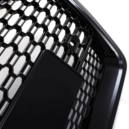 Gloss black finish to complement your Audi's paintwork