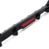 Will accommodate OEM quad exhaust tips