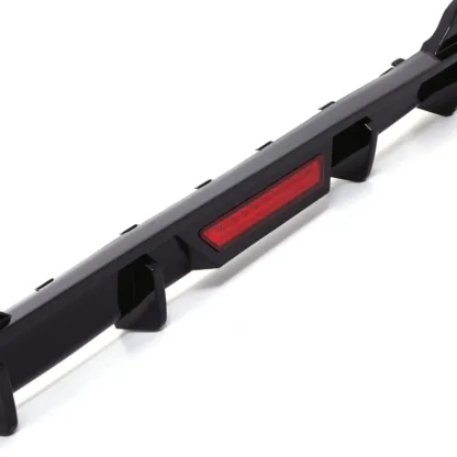 Will accommodate OEM quad exhaust tips