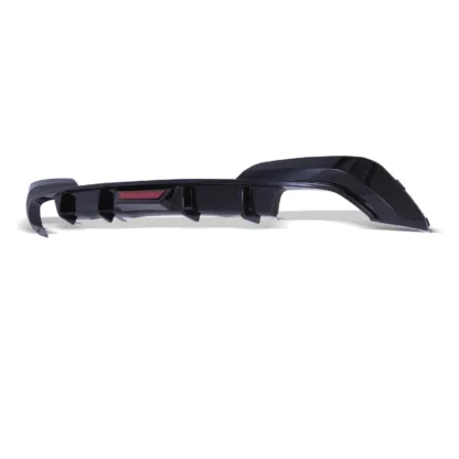 Reduces turbulent airflow and drag while improving downforce