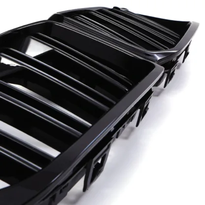 Double slat style kidney grilles