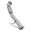 Larger bore than the OEM to increase exhaust flow