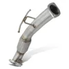 Designed with a flexi to reduce strain on the exhaust system