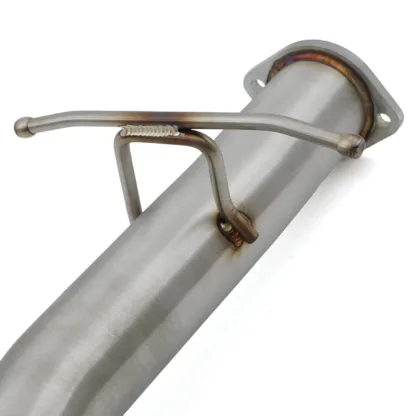 Designed with a flexi to reduce strain on the exhaust system