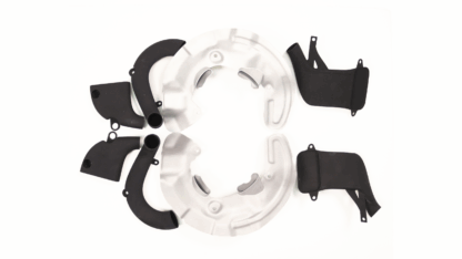 engineered for maximum heat dissipation; this is a system found in high-end motorsport and supercar applications.