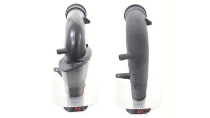 we retained all the stock provisions for sensors and mounting points. The sleek black finish seamlessly blends into the engine bay
