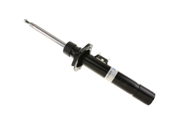 Fitting PositionFront Axle LeftShock Absorber TypeGas PressureShock Absorber DesignSuspension StrutShock Absorber Mounting TypeBottom PlateShock Absorber Mounting TypeTop pinpaired article number22-197689Shock Absorber SystemTwin-Tube