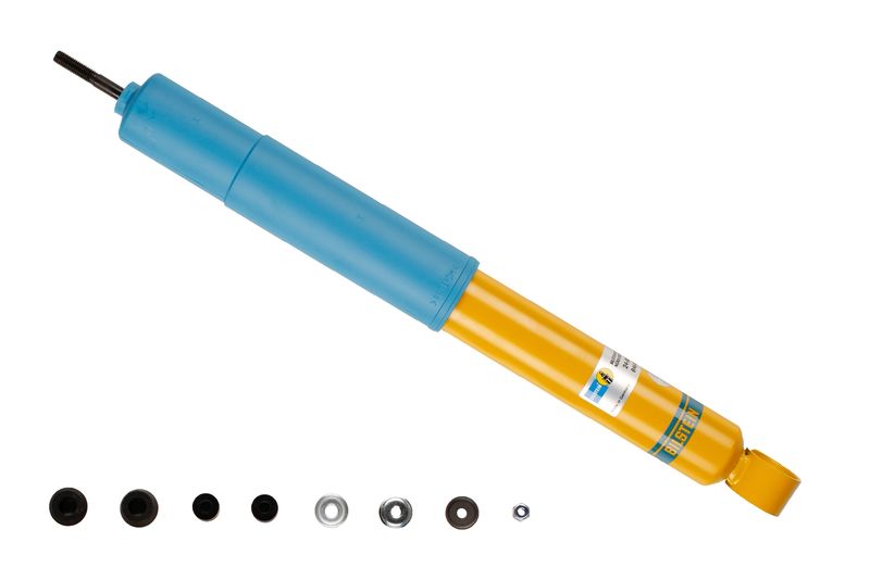 Fitting PositionFront AxleShock Absorber TypeGas PressureShock Absorber DesignAbsorber does not carry a springShock Absorber Mounting TypeBottom eyeShock Absorber Mounting TypeTop pinLength [mm]607Parameter123/41Shock Absorber SystemMonotube