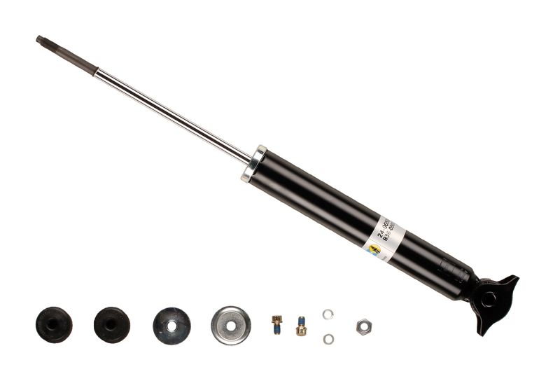 Fitting PositionFront AxleShock Absorber TypeGas PressureShock Absorber DesignAbsorber does not carry a springShock Absorber Mounting TypeBottom eyeShock Absorber Mounting TypeTop pinShock Absorber SystemMonotube