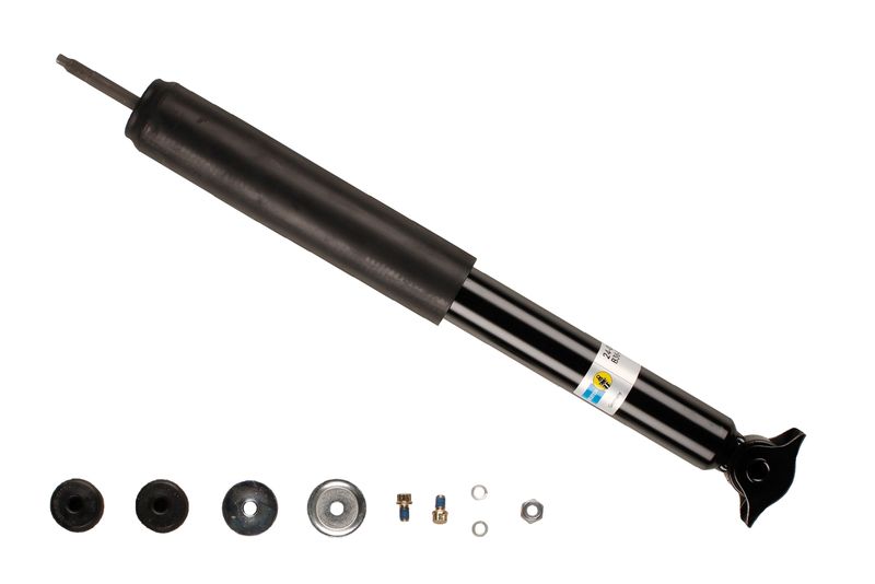 Fitting PositionFront AxleShock Absorber TypeGas PressureShock Absorber DesignAbsorber does not carry a springShock Absorber Mounting TypeBottom eyeShock Absorber Mounting TypeTop pinShock Absorber SystemMonotube