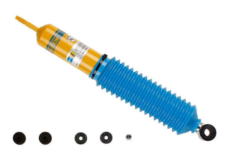 Fitting PositionFront AxleShock Absorber TypeGas PressureShock Absorber DesignAbsorber does not carry a springShock Absorber Mounting TypeBottom eyeShock Absorber Mounting TypeTop pinShock Absorber SystemMonotube