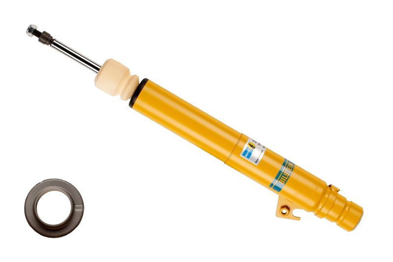 Fitting PositionFront Axle LeftShock Absorber TypeGas PressureShock Absorber DesignSpring-bearing DamperShock Absorber Mounting TypeTop pinpaired article number24-102575Shock Absorber SystemMonotube