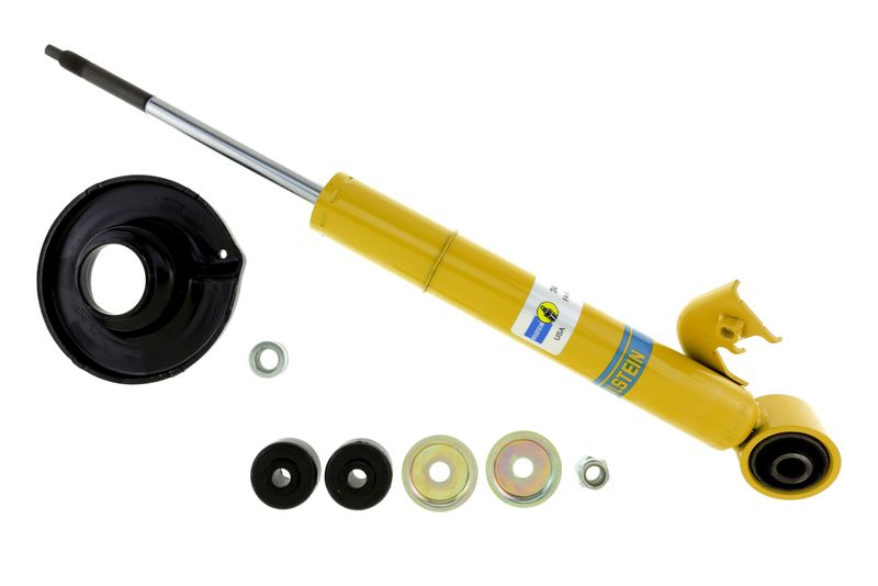 Fitting PositionFront Axle RightShock Absorber TypeGas PressureShock Absorber DesignSpring-bearing DamperShock Absorber Mounting TypeBottom eyeShock Absorber Mounting TypeTop pinpaired article number24-185042Shock Absorber SystemMonotube