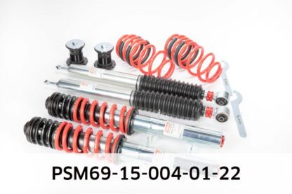 SuspensionAdjustable Struts (height and performance adjustable)Registration Typewith certificateShock Absorber SystemAdjustable Shock StrengthShock Absorber SystemHeight AdjustableShock Absorber SystemSingle Tube Upside DownVehicle Equipmentfor vehicles without level controlFollow installation instructions