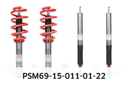 SuspensionAdjustable Struts (height and performance adjustable)Registration Typewith certificateShock Absorber SystemAdjustable Shock StrengthShock Absorber SystemHeight AdjustableShock Absorber SystemSingle Tube Upside DownVehicle Equipmentfor vehicles without level controlFollow installation instructions