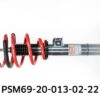 SuspensionAdjustable Struts (height and performance adjustable)Registration Typewith certificateShock Absorber SystemAdjustable Shock StrengthShock Absorber SystemHeight AdjustableShock Absorber SystemSingle Tube Upside DownLowered Suspension from [mm]15Lowered Suspension to [mm]45Axle Load front axle to [kg]1