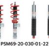 SuspensionAdjustable Struts (height and performance adjustable)Registration Typewith certificateShock Absorber SystemAdjustable Shock StrengthShock Absorber SystemHeight AdjustableShock Absorber SystemSingle Tube Upside DownLowered Suspension from [mm]25Lowered Suspension to [mm]50Axle Load front axle to [kg]960Axle Load rear axle to [kg]1