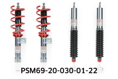 SuspensionAdjustable Struts (height and performance adjustable)Registration Typewith certificateShock Absorber SystemAdjustable Shock StrengthShock Absorber SystemHeight AdjustableShock Absorber SystemSingle Tube Upside DownLowered Suspension from [mm]25Lowered Suspension to [mm]50Axle Load front axle to [kg]960Axle Load rear axle to [kg]1