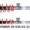 SuspensionAdjustable Struts (height and performance adjustable)Registration Typewith certificateShock Absorber SystemAdjustable Shock StrengthShock Absorber SystemHeight AdjustableShock Absorber SystemSingle Tube Upside DownLowered Suspension from [mm]25Lowered Suspension to [mm]50Axle Load front axle to [kg]1