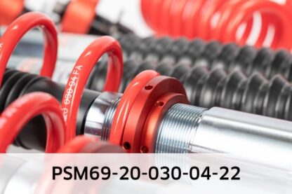 SuspensionAdjustable Struts (height and performance adjustable)Registration Typewith certificateShock Absorber SystemAdjustable Shock StrengthShock Absorber SystemHeight AdjustableShock Absorber SystemSingle Tube Upside DownLowered Suspension from [mm]30Lowered Suspension to [mm]50Axle Load front axle to [kg]1