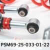 SuspensionAdjustable Struts (height and performance adjustable)Registration Typewith certificateShock Absorber SystemAdjustable Shock StrengthShock Absorber SystemHeight AdjustableShock Absorber SystemSingle Tube Upside DownVehicle Equipmentfor vehicles without level controlFollow installation instructions