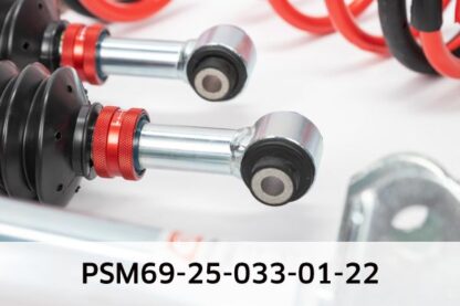 SuspensionAdjustable Struts (height and performance adjustable)Registration Typewith certificateShock Absorber SystemAdjustable Shock StrengthShock Absorber SystemHeight AdjustableShock Absorber SystemSingle Tube Upside DownVehicle Equipmentfor vehicles without level controlFollow installation instructions