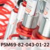 SuspensionAdjustable Struts (height and performance adjustable)Registration Typewith certificateShock Absorber SystemAdjustable Shock StrengthShock Absorber SystemHeight AdjustableShock Absorber SystemSingle Tube Upside DownVehicle Equipmentfor vehicles without level controlFollow installation instructions