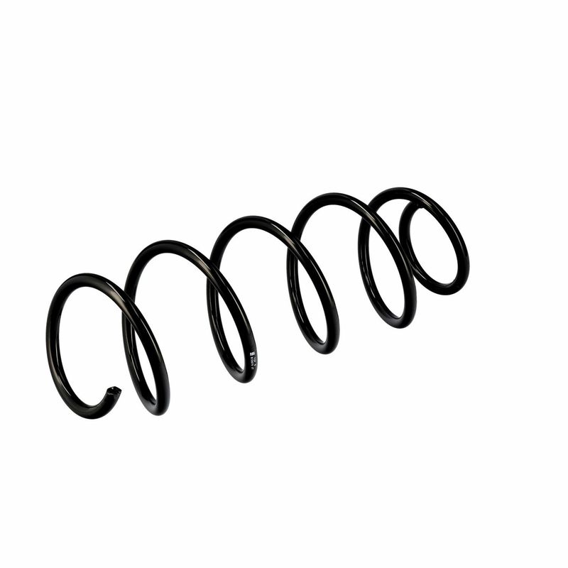 Fitting PositionFront AxleSuspensionfor vehicles with standard suspensionSpring DesignCoil SpringCheck OE numberColour coding see PDFreplacement in pairs recommendedWire Diameter [mm]12.2Length [mm]418Number of coils5.6