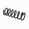 Fitting PositionRear AxleSuspensionfor vehicles with standard suspensionSpring DesignCoil spring with constant wire diameterCheck OE numberreplacement in pairs recommendedWire Diameter [mm]12Length [mm]337Number of coils7
