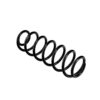 Fitting PositionRear AxleSpring DesignCoil spring with constant wire diameterSuspensionfor vehicles with standard suspensionCheck OE numberreplacement in pairs recommendedWire Diameter [mm]11Length [mm]374Number of coils7.6