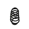 Fitting PositionFront AxleSpring DesignCoil spring with constant wire diameterCheck OE numberColour coding see PDFreplacement in pairs recommendedWire Diameter [mm]13.5Length [mm]357Number of coils6.3