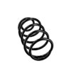 Fitting PositionFront AxleSpring DesignCoil spring with constant wire diameterCheck OE numberColour coding see PDFreplacement in pairs recommendedWire Diameter [mm]15Length [mm]374Number of coils5.5