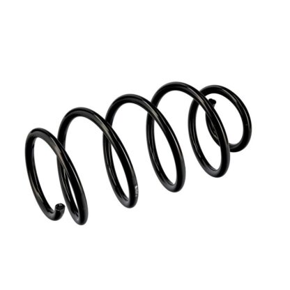 Fitting PositionFront AxleSpring DesignCoil spring with constant wire diameterCheck OE numberColour coding see PDFreplacement in pairs recommendedWire Diameter [mm]15Length [mm]374Number of coils5.5