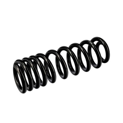 Fitting PositionRear AxleSpring DesignCoil spring with constant wire diameterCheck OE numberColour coding see PDFreplacement in pairs recommendedWire Diameter [mm]16Length [mm]385Number of coils10